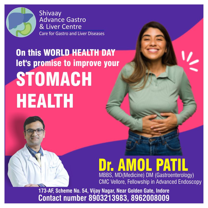 Dr Amol Patil is Stomach specialist in Dewas